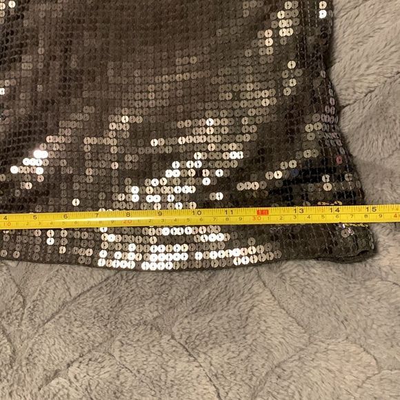 Michael Kors gray sequined petite small tank top free shipping - Picture 9 of 9